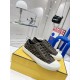 Fendi Domino Presbyopic canvas leisure shoes