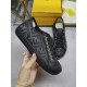 Fendi Domino Presbyopic canvas leisure shoes