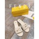 Fendi BAGUETTE leather slides