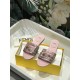 Fendi BAGUETTE leather slides