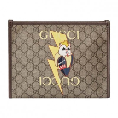 GUCCI BANANYA PRINT POUCH 703805 U5YAG 8679 (26*20*6cm)