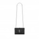 YSL ENVELOPE SMALL BAG IN MIX MATELASS&EACUTE; GRAIN DE POUDRE EMBOSSED LEATHER 600195BOW921000 (21*13*6cm)