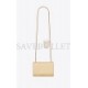 YSL SMALL KATE CHAIN BAG IN METALLIZED LEATHER 469390AAAKT8030 (20*12.5*5cm)