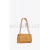 YSL JAMIE MEDIUM CHAIN BAG &QUOT;CARR&EACUTE; RIVE GAUCHE&QUOT; IN LAMBSKIN AND SUEDE&QUOT; IN LAMBSKIN AND SUEDE 515821COPP77019 (25*15*7.5cm)