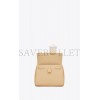 YSL LE FERMOIR SMALL TOP HANDLE BAG IN SHINY LEATHER 6869822ZA0W9141 (25*19.5*10.5cm)