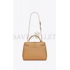 YSL LE FERMOIR TOP HANDLE BAG IN SHINY LEATHER 6749882ZA0W2357 (24*18*5.5cm)