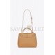 YSL LE FERMOIR TOP HANDLE BAG IN SHINY LEATHER 6749882ZA0W2357 (24*18*5.5cm)