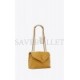 YSL LOULOU SMALL CHAIN BAG IN QUILTED &QUOT;Y&QUOT; SUEDE 4946991U8677314 (23*17*9cm)