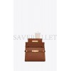 YSL MANHATTAN SMALL SHOULDER BAG IN BOX SAINT LAURENT LEATHER 6756260SXPW6362 (24*17.5*6cm)