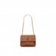 YSL NIKI BABY CHAIN BAG IN CRINKLED VINTAGE VEGETABLE-TANNED LEATHER 6331601YG072522 (21*16*7.5cm)