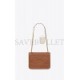 YSL NIKI BABY CHAIN BAG IN CRINKLED VINTAGE VEGETABLE-TANNED LEATHER 6331601YG072522 (21*16*7.5cm)