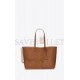 YSL SHOPPING BAG SAINT LAURENT EW IN SUPPLE LEATHER 600281CSV0J6309 (37*28*13cm)