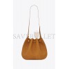 YSL PARIS VII LARGE FLAT HOBO BAG IN OSTRICH PATTERN 697941LAAAJ7733 (44*33*2cm)