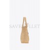 YSL RIVE GAUCHE SUPPLE TOTE BAG IN RAFFIA CROCHET 688864GAAA12086 (38*35*14.5cm)