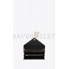 YSL GABY SATCHEL IN QUILTED LACQUERED LEATHER AND SMOOTH LEATHER 695503BMII71000 (26*18*5cm)