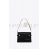 YSL MANHATTAN SMALL SHOULDER BAG IN PATENT LEATHER 675626B870J1000 (24*17.5*6cm)