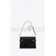 YSL MANHATTAN SMALL SHOULDER BAG IN PATENT LEATHER 675626B870J1000 (24*17.5*6cm)