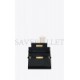 YSL MANHATTAN SMALL SHOULDER BAG IN PATENT LEATHER 675626B870J1000 (24*17.5*6cm)