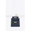 YSL MANHATTAN SMALL SHOULDER BAG IN BOX SAINT LAURENT LEATHER 6756260SX0W4227 (24*17.5*6cm)