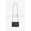 YSL KATE SMALL CHAIN BAG IN SOFT LEATHER 517023AAAYZ4147 (20*12.5*5cm)