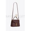 YSL CASSANDRA MEDIUM TOP HANDLE BAG IN BOX SAINT LAURENT LEATHER 6239310SX0W2045 (24.5*20*11.5cm)