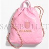 CHANEL 22 BACKPACK AS3859 B08037 NM368 (34*29*8cm)