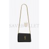 YSL CASSANDRE MATELASSÉ CARRÉ CHAIN WALLET IN QUILTED LEATHER 743346AABVP1000 (23*14*3cm)