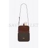 YSL LE MONOGRAMME SMALL SATCHEL IN CASSANDRE CANVAS AND SMOOTH LEATHER 5686042UY2W2166 (23*19*5cm)