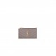 YSL CASSANDRE MATELASSÉ FRAGMENTS ZIPPED CARD CASE IN GRAIN DE POUDRE EMBOSSED LEATHER 607915BOW011202 (13*8*2cm)