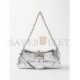 BALENCIAGA SILVER LINDSAY S METALLIC-LEATHER SHOULDER BAG  BALENCIAGA  MATCHESFASHION US (28.5*12.9*5.3cm)