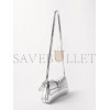 BALENCIAGA SILVER LINDSAY S METALLIC-LEATHER SHOULDER BAG  BALENCIAGA  MATCHESFASHION US (28.5*12.9*5.3cm)