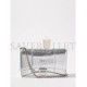 BALENCIAGA SILVER HOURGLASS CROCODILE-EFFECT LEATHER CROSS-BODY BAG  BALENCIAGA  MATCHESFASHION US (19*12*4.5cm)