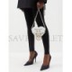 BALENCIAGA WHITE LE CAGOLE HEART MINI LEATHER CROSS-BODY BAG  BALENCIAGA  MATCHESFASHION US (15.2*13.2*5cm)