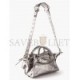 BALENCIAGA SILVER NEO CAGOLE CITY XS LEATHER BAG  BALENCIAGA  MATCHESFASHION US (25.6*17*11.1cm)