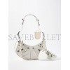 BALENCIAGA WHITE CAGOLE XS LEATHER SHOULDER BAG  BALENCIAGA  MATCHESFASHION US (24*13.5*5.4cm)