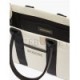 BALENCIAGA WHITE NEO NAVY S LEATHER-TRIMMED CANVAS TOTE BAG  BALENCIAGA  MATCHESFASHION US (28.4*20.8*11.4cm)