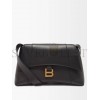 BALENCIAGA BLACK DOWNTOWN S LEATHER BAG  BALENCIAGA  MATCHESFASHION US (29.2*19.3*10.6cm)