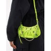 BALENCIAGA YELLOW CAGOLE STUDDED LEATHER SHOULDER BAG  BALENCIAGA  MATCHESFASHION US (22.8*10*3.8cm)