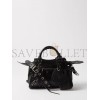 BALENCIAGA BLACK NEO CAGOLE CITY XS LEATHER BAG  BALENCIAGA  MATCHESFASHION US (25.6*17*11cm)