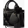 BALENCIAGA BLACK NEO CAGOLE CITY XS LEATHER BAG  BALENCIAGA  MATCHESFASHION US (25.6*17*11cm)