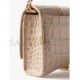 BALENCIAGA BROWN HOURGLASS CROCODILE-EFFECT LEATHER CROSS-BODY BAG  BALENCIAGA  MATCHESFASHION US (19.4*11*4.8cm)