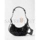 BALENCIAGA BLACK LE CAGOLE XS CROC-EFFECT LEATHER SHOULDER BAG  BALENCIAGA  MATCHESFASHION US (25.6*11.4*7.3cm)