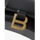 BALENCIAGA BLACK HOURGLASS MINI LEATHER CROSS-BODY BAG  BALENCIAGA  MATCHESFASHION US (19.5*12*5cm)