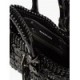 BALENCIAGA BLACK BISTRO XXS WOVEN FAUX-LEATHER BASKET BAG  BALENCIAGA  MATCHESFASHION US (16*14.5*7.5cm)