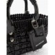 BALENCIAGA BLACK BISTRO XXS WOVEN FAUX-LEATHER BASKET BAG  BALENCIAGA  MATCHESFASHION US (16*14.5*7.5cm)