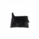 BALENCIAGA BLACK DOWNTOWN CROCODILE-EFFECT LEATHER SHOULDER BAG  BALENCIAGA  MATCHESFASHION US (29*18*11cm)