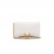 BALENCIAGA WHITE HOURGLASS CROCODILE-EFFECT LEATHER CROSS-BODY BAG  BALENCIAGA  MATCHESFASHION US (19.8*12.1*5cm)