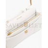 BALENCIAGA WHITE HOURGLASS CROCODILE-EFFECT LEATHER CROSS-BODY BAG  BALENCIAGA  MATCHESFASHION US (19.8*12.1*5cm)