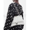 BALENCIAGA WHITE CRUSH S QUILTED CREASED-LEATHER SHOULDER BAG  BALENCIAGA  MATCHESFASHION US (25*14.9*10cm)