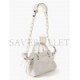 BALENCIAGA WHITE NEO CAGOLE XS LEATHER SHOULDER BAG  BALENCIAGA  MATCHESFASHION US (25.5*16.7*11cm)